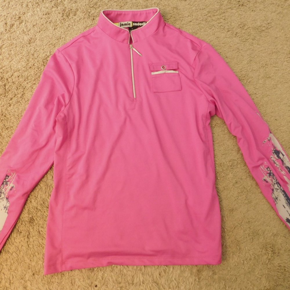 JAMIE SADOCK WOMENS PINK TOP-SIZE M-IN BEAUTIFUL CONDITION